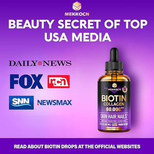 Gotas <span class=keywords><strong>de</strong></span> Colágeno con Biotina <span class=keywords><strong>de</strong></span> Alta Calidad, Directo <span class=keywords><strong>de</strong></span> Fábrica, Vitaminas para el Crecimiento del Cabello, para Mujeres y Hombres, Gotas para una Piel Saludable - Product Image 6