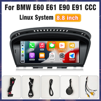 Écran CarPlay Linux STWEI 8,8 pouces pour BMW E60 E61 E90 E91 CCC CIC CarPlay sans fil Android Auto