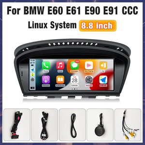 หน้าจอ STWEI ขนาด 8.8 นิ้ว ระบบ Linux รองรับ CarPlay สำหรับรถยนต์ BMW E60 E61 E90 E91 ระบบ CCC CIC รองรับ Wireless CarPlay และ Android Auto - Product Image 6