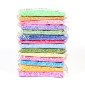 Venta al por mayor, buena calidad, 450 gramos por bolsa, 2mm, 3mm, 4mm, cuentas de semillas de vidrio, mini cuentas de semillas para hacer joyas DIY - Product Image 4
