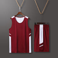 Conjunto de Uniforme de Baloncesto Reversible al por Mayor, Logotipo Personalizado, Doble Cara, Poliéster, Secado Rápido, Transpirable, para Jóvenes y Hombres