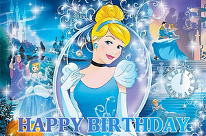 Fournitures de fête sur le thème de la princesse <span class=keywords><strong>Cendrillon</strong></span> pour l'anniversaire d'une fille, ballons, bannière, gobelets, assiettes, <span class=keywords><strong>Cendrillon</strong></span>, ensembles de vaisselle jetable - Product Image 2