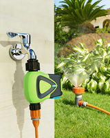 Temporizador de Riego Inteligente WiFi Tuya, IP65 Impermeable, 3/4 Pulgadas, Interruptor de Temporizador de Aspersores Inteligente, Válvula de Riego por Goteo para Jardín y Césped, Control por Aplicación