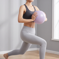 Pelota de Estabilidad de PVC Suave Antideslizante de 25 cm para Yoga, Equipo de Gimnasio en Casa para Pilates y Entrenamiento Corporal