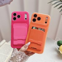 Étui portefeuille tout-en-un personnalisable DIY pour iPhone 18 17 Pro Max avec béquille dissimulée et porte-cartes, écologique et biodégradable