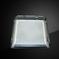 Boîtes lumineuses publicitaires décoratives personnalisées pour restaurants A1 A2 A3 A4, super lumineuses, ultra LED, fines, 19 mm, avec cadre à clipser pour affiches