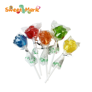 Piruleta con sabor a fruta en forma <span class=keywords><strong>de</strong></span> rosa, palitos <span class=keywords><strong>de</strong></span> aperitivos <span class=keywords><strong>de</strong></span> dulces duros mezclados empaquetados en una bolsa, golosinas dulces para niños y <span class=keywords><strong>adultos</strong></span> - Product Image 5