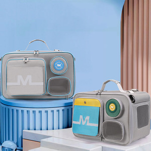 Hãng hàng không được phê duyệt vật nuôi tàu sân bay xách tay chó mèo Sling tàu sân bay túi có thể gập lại cho chó mèo đi bộ đường dài vật nuôi tàu sân bay - Product Image 1