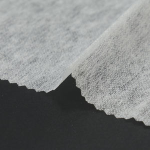 Großhandels preis Polyester Vliesstoff Thermo Fusing Micro dot Fusible Inter lining Stoff für Kleider - Product Image 2