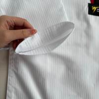 Kimono de Taekwondo Professionnel pour Adultes et Enfants, Conception Respirante en Maille sous les Bras pour l'Entraînement et la Compétition