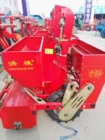 HONGZHU Nouvelle Semoir manuel à pommes de terre à 2 rangs en acier, origine Shandong, machine agricole à haute productivité, garantie 1 an