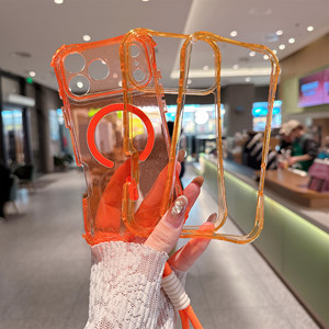 เคสโทรศัพท์ BEAUTYLINE 3 in 1 รุ่นรูเล็ก ดีไซน์ใหม่ แม่เหล็กกันกระแทก โปร่งใส ประกายวิบวับ สำหรับ iPhone 17 Pro Max - Product Image 1