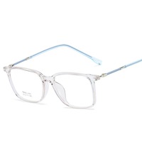2025 nouveau 2020 nouveau miroir laqué jambes grand cadre TR lunettes mode féminine version coréenne métal transparent plat lumière 8161