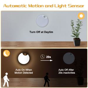 Luces LED Inalámbricas Recargables para Caminos, Lámpara Nocturna con Sensores de Movimiento para Dormitorio, Entrada, Escaleras, Pasillos - Product Image 4