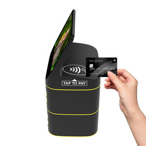 2025 nouveauté 8 emplacements 5000mah partage distributeur automatique de banque d'alimentation avec POS 10 pouces écran publicitaire <span class=keywords><strong>carte</strong></span> de crédit à payer - Product Image 4