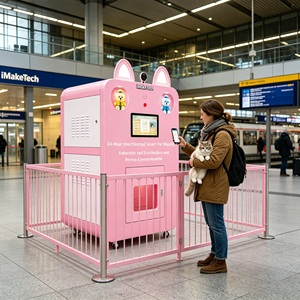 Máquina Inteligente de Lavado de Mascotas de Autoservicio, Kiosco de Baño para Perros con Conexión IoT, 24/7 Sin Supervisión, con Aplicación Móvil y Gestión desde Panel de Control - Product Image 1