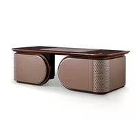 Nouveau mobilier de bureau design italien table de bureau de direction pour bureau à domicile de luxe moderne