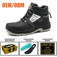 Zapatos de Seguridad Tiger Master CE S3 para Hombre, Botas de Trabajo Resistentes al Aceite, Antideslizantes, con Puntera de Acero, Antipinchazos, Antiestáticas, Calzado de Seguridad Industrial