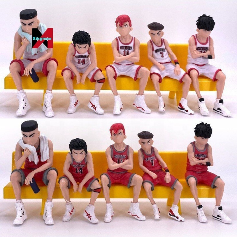 Slam Dunk 5 Pcs Popular Bench Barrel Sakuragi Rukawa Cross Border