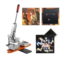 Aimant de réfrigérateur 3D manuel de personnalisation en PVC, ensemble de machine à fabriquer des insignes à bouton carré, équipement d'automatisation, PLC de 1 an