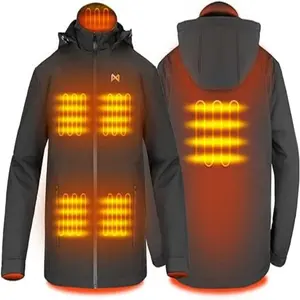 2024新款冬季定制Usb安全户外滑雪狩猎加热夹克加热外套和保暖服装
