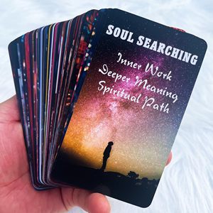 Baraja de Oráculos Toxic Love de 78 <span class=keywords><strong>Cartas</strong></span> Personalizadas al por Mayor, Guía Emocional para Relaciones, <span class=keywords><strong>Cartas</strong></span> de Papel Portátiles con Impresión a Todo Color, OEM - Product Image 5