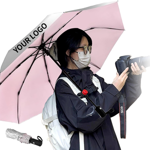 Paraguas de Mochila Impermeable con Manos Libres, <span class=keywords><strong>Bloqueador</strong></span> Solar y de Lluvia, para Pesca, Actividades al Aire Libre, Correr, Trotar - Product Image 1