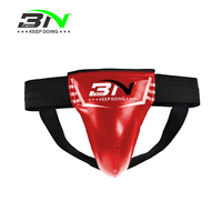 Protège-entrejambe classique confortable BN pour hommes - Équipement de protection pour MMA, Kickboxing, Muay Thai, Arts martiaux en cuir PU + Gel