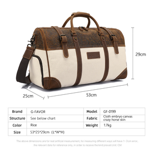 Luxury Canvas Duffel <strong>Bag</strong> with Shoe Compartment for Gym Use Fitness Luggage <strong>Bag</strong> Traveling Weekender Vintage Duffel <strong>Bags</strong> - Product Image 4