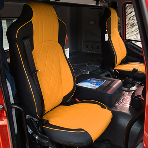 Renault Mascott Trafic Puncher Maxity cuir spécifique poids lourd imperméable, résistant à l'usure, <span class=keywords><strong>housse</strong></span> de siège anti-salissure - Product Image 5