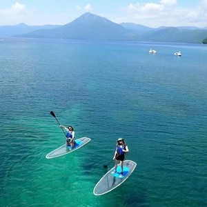 Tabla <span class=keywords><strong>de</strong></span> <span class=keywords><strong>Paddle</strong></span> Surf Transparente para Pesca, Material <span class=keywords><strong>de</strong></span> PC, Cristal Transparente, para Aguas Oceánicas, <span class=keywords><strong>Remo</strong></span> <span class=keywords><strong>de</strong></span> Pie - Product Image 6