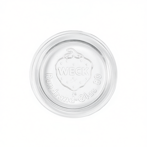 Couvercles en verre à bord rond Weck 80 mm pour bocaux de conservation - Product Image 2