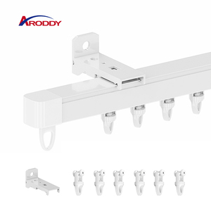 ARODDY <span class=keywords><strong>Tringle</strong></span> à Rideaux Moderne Minimaliste 30-49,6 Pouces, <span class=keywords><strong>Tringle</strong></span> et Rail de Fenêtre Ajustables Polyvalents - Commande d'Échantillon - Product Image 2