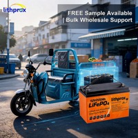 Batterie pour trottinette électrique 12V200AH 100AH 120AH 150AH 200AH 300AH 1.2KWh 1.44KWh 1.8KWh 2.4KWh 3.6KWh Lithium Fer Phosphate