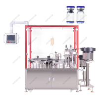 Machine de remplissage automatique de bouteilles de pénicilline liquide orale de gel de poudre lyophilisée Machine de capsulage