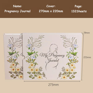 Gf चीन थोक सुंदर सुंदर बेबी बुक, सलिफ हार्डकवर गर्भावस्था स्मृति पुस्तक गर्भावस्था पत्रिका - Product Image 4