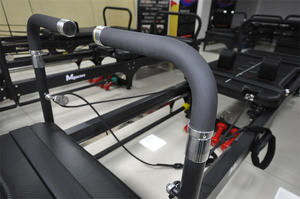 Megacore Pilates para cama de estudio Reformer Núcleo de aluminio Negro 200kg Capacidad 5 años de garantía - Product Image 4