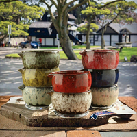 Ensemble de thé Matcha traditionnel chinois écologique en gros avec bol Chawan, fouet en bambou à 100 dents et thé en céramique émaillée au four
