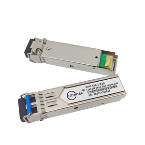 Mini 1000 cơ sở <span class=keywords><strong>GBIC</strong></span> SFP <span class=keywords><strong>LX</strong></span> thu phát mô-đun 1.25 gam sợi quang thiết bị với 20km phạm vi - Product Image 6