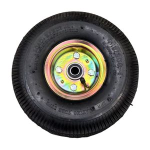 उच्च गुणवत्ता 10 इंच न्यूमेटिक कृषि रबर टायर 3.50-4 आकार बनाए गए लॉन मोवर हैंड ट्रॉली पहियों के लिए टिकाऊ पॉलीयूरेथेन - Product Image 5
