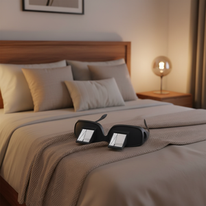 베스트셀러 게으름뱅이 안경, 잠자리에 들기 전 독서와 TV 시청에 완벽합니다. 일반 안경 위에 바로 착용할 수 있습니다. - Product Image 2