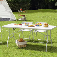 Tables de mariage anti-basculement en gros, tables d'hôtel modernes résistantes aux taches, table de salle à manger d'hôtel pliante à finition mate et chaise