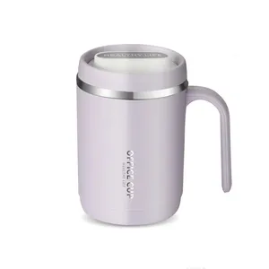Wholesale 500ml Double Wall Office Cup 304 Stainless Steel Coffee Mug Vacuum Insulated Tumbler With Handle