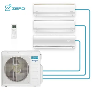 零Z-MAX 30000 Btu多区域系统空调通用热泵逆变器多区域分体式空调