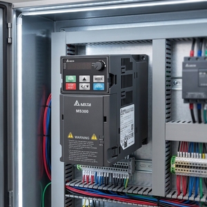 Variador de Frecuencia VFD4A8MS11ENSAA Serie MS300 0.75kW IP40 con Filtro Opcional para Control de Motor - Product Image 1
