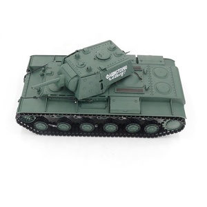 3878-1 Char lourd soviétique <span class=keywords><strong>KV</strong></span>-1S, modèle militaire, char télécommandé 2,4 GHz, IR+BB, avec fumée, jouets DIY, cadeaux MT - Product Image 4