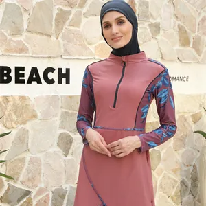 MOTIVE FORCE Modern musulmane islâmico roupas swimwear muçulmano swimwear mulheres modesto hijab esporte maiô 3pcs burkinis islâmico
