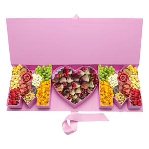 Caja de Regalo con Forma de Letra MOM, Rellenable, de Cartón, con Diseño Floral y Dulces para el Día de la Madre - Product Image 2
