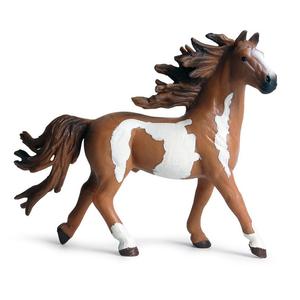 Yxs juguete para niños simulación sólida modelo animal mano de plástico do Qianli ocho Jun mapa carrera de caballos salvajes - Product Image 5