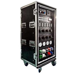 22U 70-Wege-Stromverteilerkasten <span class=keywords><strong>Power</strong></span> Distro Elektrisch 3-Phasen-400A-Rack-Camlock-Beleuchtung Touring-Ausrüstung - Product Image 4